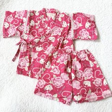 Usado, Kimono Sanrio Hello Kitty infantil meninas Jinbei Yukata 2T PJ Y2K Gal Rose Japão comprar usado  Enviando para Brazil