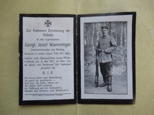 Sterbebild kanonier bayer gebraucht kaufen  Prackenbach