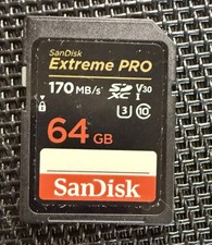 Cartão de memória SanDisk - Extreme PRO 64GB SDXC UHS-I, SDSDXXY-064G-ANCIN comprar usado  Enviando para Brazil
