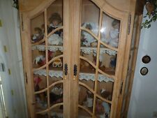 Pinien vitrinenschrank höhe gebraucht kaufen  Ofterdingen