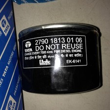 Filtro olio originale usato  Cavedine
