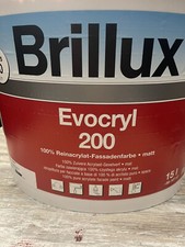 Brillux evocryl weiß gebraucht kaufen  Soltau