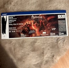 Sabaton vip2 ticket gebraucht kaufen  Bitburg
