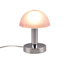 Lampa stołowa TRIO FYNN srebrno-biała, E14, 40W, 21cm wysokości, używany na sprzedaż  PL