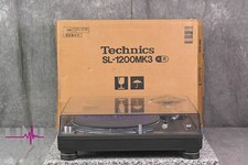 Toca-discos Technics SL-1200MK3 preto drive direto DJ em muito bom estado comprar usado  Enviando para Brazil