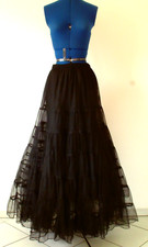 Petticoat schwarz lang gebraucht kaufen  Dülmen