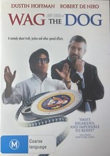 DVD: Wag the Dog - 1997 Sátira Política Comédia Negra, Golpe Sexual Presidencial comprar usado  Enviando para Brazil