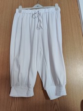 White drawstrings capri for sale  EDINBURGH