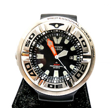 Citizen Promaster BJ8050-08E relógio de mergulho mostrador preto pulseira de poliuretano comprar usado  Enviando para Brazil