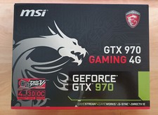 2x MSI Geforce GTX 970 Gaming 4G Twin Frozr V (oryginalne opakowanie 1x) i mostek MSI SLI na sprzedaż  Wysyłka do Poland