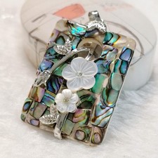 Abalone perlmutter blume gebraucht kaufen  Karlsruhe
