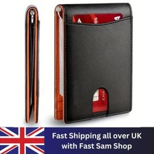 Genuine leather slim for sale  ROMFORD