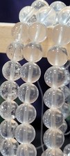 Clear crystal 8mm for sale  Roslyn