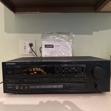 Receptor estéreo Pioneer FM/AM modelo SX-311R com manual de instruções, usado comprar usado  Enviando para Brazil
