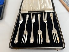 Cased set silver for sale  FALKIRK