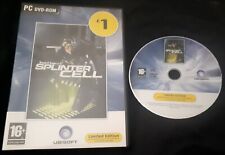 TOM CLANCY'S SPLINTER CELL EDIÇÃO LIMITADA PC DVD ROM 2005 COMPLETO EXCELENTE comprar usado  Enviando para Brazil