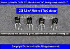 Toshiba 2sk170 abbinato usato  Spedire a Italy