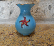 Vase bleu vintage d'occasion  Tours-