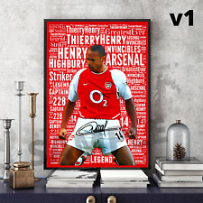 Arsenal thierry henry for sale  RHYL