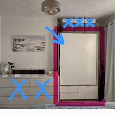 Ikea trysil wardrobe for sale  OLDHAM