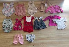 Pacote de roupas 13 peças tamanho 0 meninas bebê mistério caixa 6-12 meses verão inverno comprar usado  Enviando para Brazil