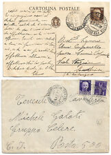 Lettere con bolli usato  Cirie