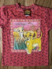 Camisa Nala Vintage Infantil Rei Leão-Simba Tamanho M 5/6, usado comprar usado  Enviando para Brazil