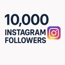 10.000 Instagram Follow - Leia a descrição, usado comprar usado  Enviando para Brazil