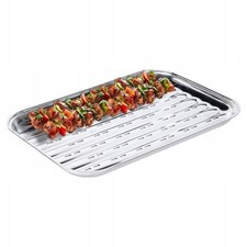 Blacha taca do grillowania stalowa perforowana 34,5x24,5 cm wielorazowa na sprzedaż  PL