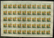 1994 Itália Tarquinia Cristo Ressuscitado 750 Liras Folha Completa MNH, usado comprar usado  Enviando para Brazil