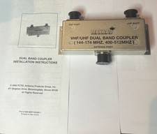 Acoplador de antena Maxrad banda dupla, conectores UHF 144-174 MHz/406-512 MHz, 150W comprar usado  Enviando para Brazil