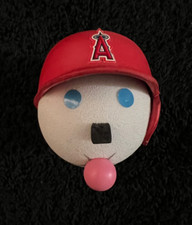 Usado, Capacete de rebatidas Jack in the Box antena bola topper Los Angeles Anaheim Angels comprar usado  Enviando para Brazil