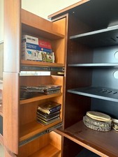 Brown wooden storage for sale  Bridgeport