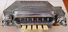 1960-63 FORD GALAXIE COMET FALCON OEM RÁDIO AM DE FÁBRICA + BOTÕES CROMADOS FUNCIONANDO! comprar usado  Enviando para Brazil