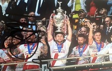Hull hand signed for sale  HULL