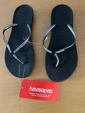 Havaianas black graphite for sale  LONDON