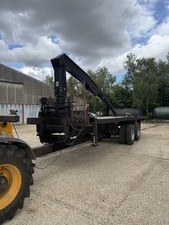 Timber trailer crane for sale  NEWBURY