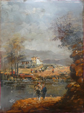 Quadro olio lamina usato  Sarezzo