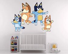 Bluey wall sticker for sale  UK