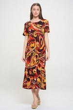 Usado, Jostar, vestido de malha de viagem, longo linha A, s/s, elástico SEM FERRO poli/espan.  435 comprar usado  Enviando para Brazil