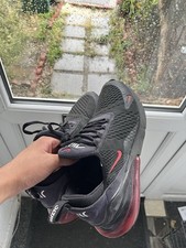 Black red nike for sale  MITCHAM