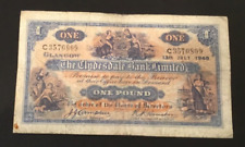 Banknote scotland one for sale  HODDESDON