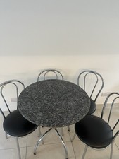 Round black quartz for sale  BROMLEY