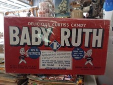 Vintage Baby Ruth Publicidade Barra de Doces Caixa de Exibição Curtiss Chicago Um Centavo 1, usado comprar usado  Enviando para Brazil