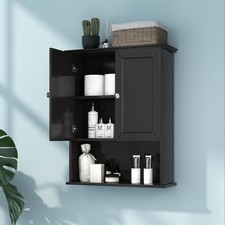 Black wall cabinet for sale  Seattle