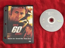 Gone in 60 Seconds DVD Nicholas Cage & Angelina Jolie Action, usado comprar usado  Enviando para Brazil