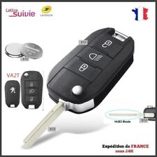 COQUE BOITIER POUR CLE PEUGEOT 208 2008 308 ET CITROËN C3 PHASE 3 ( 3 BOUTONS) comprar usado  Enviando para Brazil