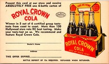 Vintage advertising postcard for sale  La Mesa