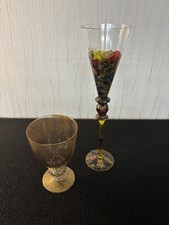 Lot two glasses d'occasion  Expédié en Belgium