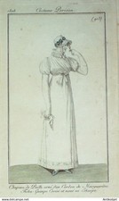 Gravure costume parisien d'occasion  Avignon